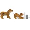 Design Toscano Lion Cubs of the Sahara Animal Statues: Complete Set QM9287